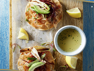 Tostadas de Marlin y Jalapeño Zwan