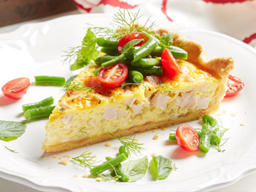 Quiche de Pechuga de Pavo Zwan